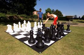 Shop giant backyard chess set : Big Game Hunters Giant Chess With Mat Walmart Canada