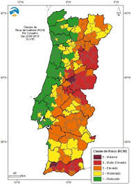 O conselho de ministros voltou a atualizar a lista dos concelhos de risco, tendo por base a reavaliação da situação epidemiológica no país. Dezanove Concelhos Em Risco Muito Elevado De Incendio Bombeiros Portugueses