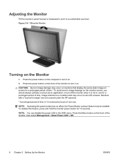 To lock the power button press and hold both the 1 button and the down arrow button for 10 seconds. Hp Le1851w Power Button Lockout Widescreen Lcd Monitor