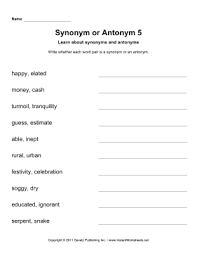 Here you will find 8 synonyms and all basic forms of words and phrases. Synonym Or Antonym 5