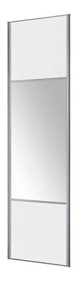 Maybe you would like to learn more about one of these? Porte De Placard Coulissante Structuree Miroir Blanc Form Valla 62 2 X 245 6 Cm Castorama