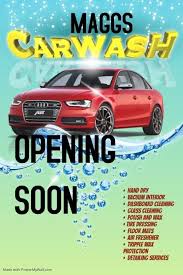 Copy Of Copy Of Carwash Flyer Template Car Wash Flyer Template Flyer