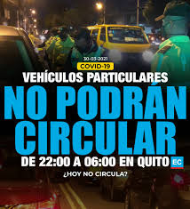 Você terá grandes ideias de manhã. Como Sera La Circulacion Vehicular En Quito Desde Este 31 De Marzo El Comercio