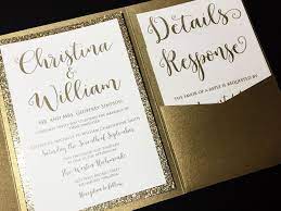 Glitter Wedding Invitation Luxury Pocketfold Wedding Invitation El Pocket Fold Wedding Invitations Glitter Wedding Invitations Calligraphy Wedding Invitation
