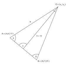 Look up in linguee suggest as a translation of rechtwinkliges koordinatensystem Trigonometrie Berechnung Von Koordinaten Im Gleichseitigen Dreieck Mathelounge