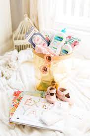 Storing all the sentimental treasure from baby. How To Put Together The Cutest Diy Baby Shower Gift Basket Glitter Inc