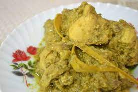 Rendang Ayam Hijau Kuning Resep Masakan Asia Resep Masakan Malaysia Makanan