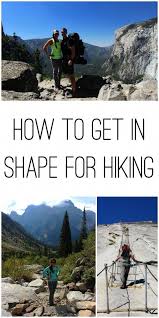 Want To Hit The Trails Or Bag Some Peaks This Will Tell You Everything You Need To Know About How To Get In Shape For With Images Hiking Training Hiking