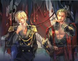 Sanji Y Zoro Como Companeros De Tripulacion Del Nuevo Rey Pirata Onepiece One Piece Drawing Zoro One Piece One Piece Fanart