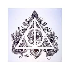 The deathly hallows are from the series harry potter by j.k. Ghim Cá»§a Huyen Linh Tren Harry Potter