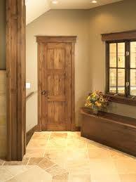 Rustic Interior Trim Ideas Craftsman Interior Wood Doors Interior Doors Interior