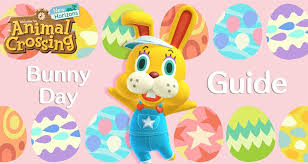 Bunny Day Event Guide How To Get Eggs All Easter Items To Craft In Animal Crossing New Horizons