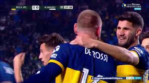 Hoy había tuiteado vamos boca carajo por el debut en la copa libertadores. De Rossi Y El Debut Sonado En Boca Gol Y Ovacion Youtube