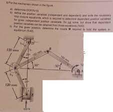 Description this section covers that portion of the system which provides information to determine position from sources which are mainly dependent on ground installations. Solved For The Mechanism Shown In The Figure Determine D Chegg Com