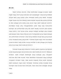 Merupakan fenomena kenaikan harga secara menyeluruh dan berterusan dalam pasaran. Doc Inflasi Mohd Fadzil Mahmood Academia Edu