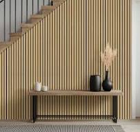 -50% NATURE Pannelli Acustici Legno 240x60 cm - Rovere Scuro