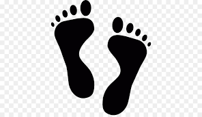 Footprint, cartoon feet, text, foot, magenta png. Animal Cartoon