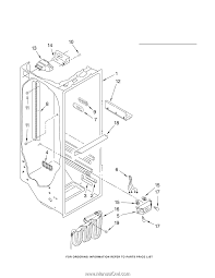Kitchenaid refrigerator manual kfcs22evms8 parts tree. Refrigerator Shelf Parts Kitchenaid Ksrk25fvbl Parts Diagram Page 4