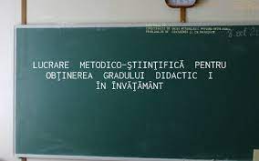 Text of 1 prezentare lucrare grad i. Prezentare Lucrare Grad I By Oprea Luciana