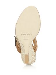 كبير البازلاء مشرف Burberry Catsbrook Espadrille Wedges Selfwellness Net