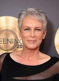Celebrity Stylist Sean James Worked With Actress Jamie Lee Curtis For The Recent Fox Los Angeles Screening Jamie Lee Curtis Jamie Lee Jamie Lee Curtis Haircut