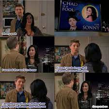 Disney Channel Sonny With A Chance Sonny Munroe And Chad Dylan Cooper Demi Lovato And Sterling Kn Disney Channel Shows Sonny With A Chance Old Disney Channel