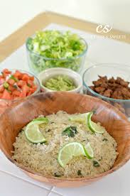 Courtney S Sweets Chicken And Rice Salad Bowl Chipotle Copycat Recipe Recipes Copycat Recipes Mexican Rice Recipes