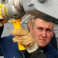 Fire Controlman 2nd Class Ronald Barbe is the Missile Defender of the Year. 