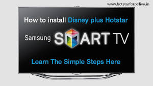 To help you out, we've sniffed out a half dozen of the best models out there with prices starting at just $130. How To Install Disney Plus Hotstar On Samsung Smart Tv