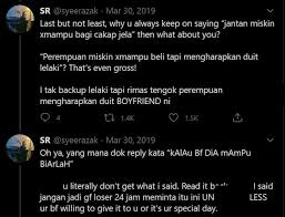 Lelaki yang gemar melakukan dosa besar misalnya, mabuk, berzina dan berjudi. Merengek Minta Boyfriend Belikan Barang Bukti Sayang Realiti Gadis Zaman Kini Kisah Dunia