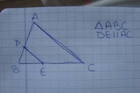 Daca un triunghi dreptunghic isoscel are lungimile catetelor egale cu 6 cm atunci lungimea ipotenuzei sale este egale cu? Daca Se Considera Triunghiul Abc Si Punctele D Si Si E D Apartine Ab E Apartine Bc Astfel Incat Brainly Ro