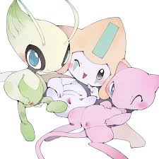 Post 6043601: Celebi Jirachi Mew Porkyman Youjomodoki