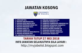 1 format soalan pegawai tadbir gred n41 (rekod perubatan). Jawatan Kosong Terkini Di Universiti Malaya Um 27 Mei 2018 Jawatan Kosong Kerajaan Terkini Di Universiti Malaya Um Mei 2018 Jawatan Kosong Terkini Di U