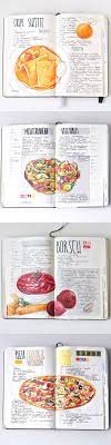 Recipe Journal 2014 By Sally Mao Food Journal Sketch Book Food Illustrations