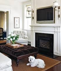 Tv Over Fireplace Home Family Room Design Home Living Room