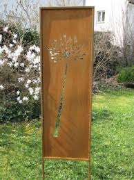 Edelrost Sichtschutz Paravent Pusteblume Mit Unserem Edelrost Sichtschutz Paravent Pusteblume Konnen Sie Ein Sch Edelrost Sichtschutz Edelrost Sichtschutzwande