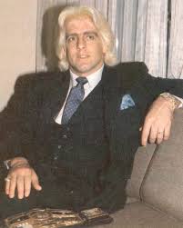 Big poppa pump on the ric flair's statue being at triple h's house: Classic Image Ric Flair Like A Sir Superfights