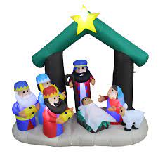 We did not find results for: The Holiday Aisle Christmas Inflatable Nativity Scene With Three Kings Reviews Wayfair