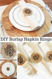 When i discovered the kenarry burlap ribbon, i knew i had to use it in some diy projects (besides burlap wreaths). Erin Reed Makes How To Make Burlap Monogrammed Napkin Rings