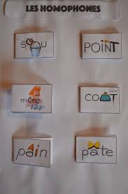 Lecon A Manipuler Les Homophones Lexicaux Les Homophones Les Homophones Lexicaux Orthographe Illustree