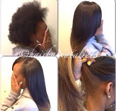Blowout Straighten Styled Noweave Ombre Natural Hair Styles Weave Hairstyles Curly Hair Styles