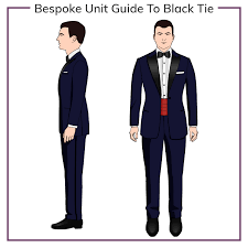 1 Guide To Men S Black Tie Dress Code The Tuxedo Bespoke Unit