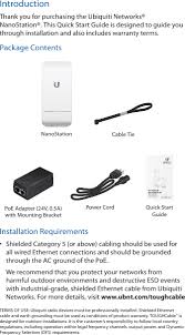 M5lb Nanostation Loco M5 User Manual Nanostationm Locom Quick Start Guide Ubiquiti Networks