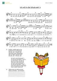Ich Will In Die Schule Geh N Der Hit Auf Dem Sommerfest Fur Vorschulkinder Noten Mp3 Karaoke Hier Vorschullieder Lieder Fur Vorschulkinder Schullieder