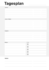Learn vocabulary, terms and more with flashcards, games and other study tools. Tagesplan Termine Anrufe Aufgaben Pdf Vorlage Zum Ausdrucken