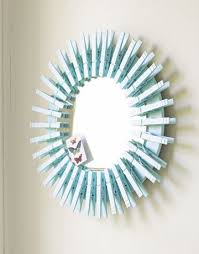 12 Easy Crafts With Clothespins Mirror Crafts Clothes Pins Clothes Pin Crafts