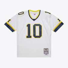 Men's Tom Brady White Michigan Wolverines 1999 Legacy Jersey