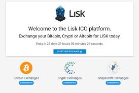 Use your existing wallet or create a new one in the currency that is used in. Guide How To Participate In The Lisk Ico By Lisk Lisk Blog Medium