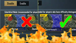 We can see the serious and patient that tencent provides for these inconvenient gamers. How To Reach Conqueror Pubg Mobile Advantages Of Color Blind Mode Pubg Mobile Youtube