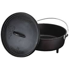 Camp Chef Classic 10 Pre Seasoned Ready To Use Dutch Oven Walmart Com Camp Cooking Recipes Camp Cooking Camp Chef